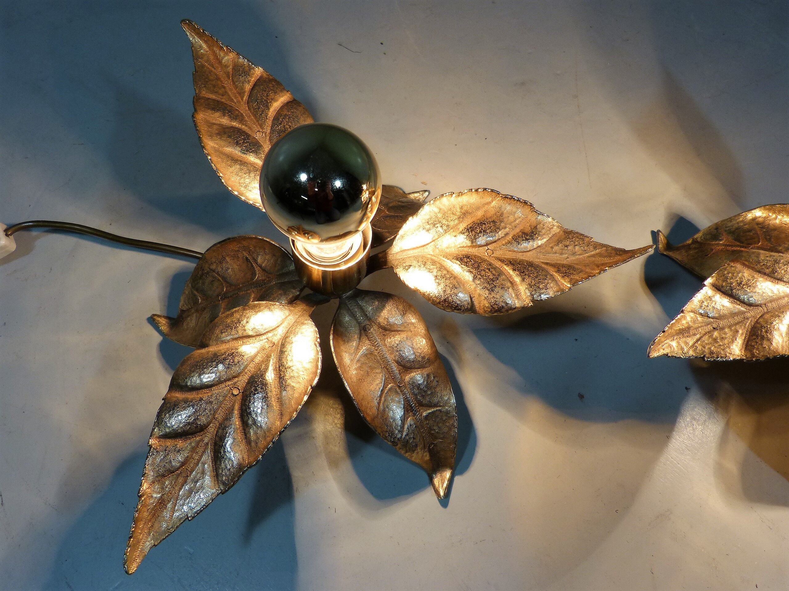 Pair of Willy Daro table lamps for Massive Belgium, 1960’s
