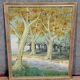 Brémond: Oil painting on panel from the first part of the 20th century