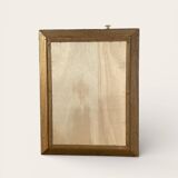 Portrait of a man in pastel under glass, signed, early 20th century.