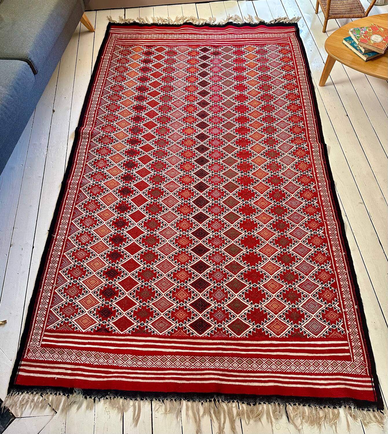 Handmade kilim rug 140x235