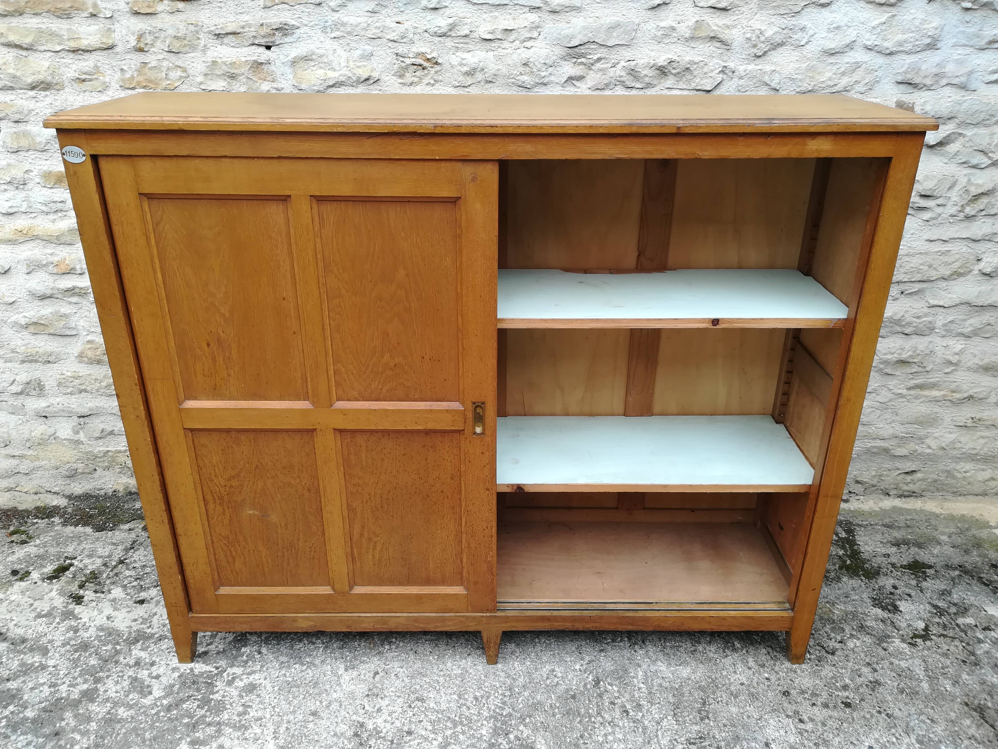 Furniture has two sliding doors