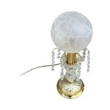 Table lamp, Hollywood Regency, Sölken Leuchten, Germany, 1980s.