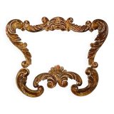 Baroque Mirror in Carved Wood
