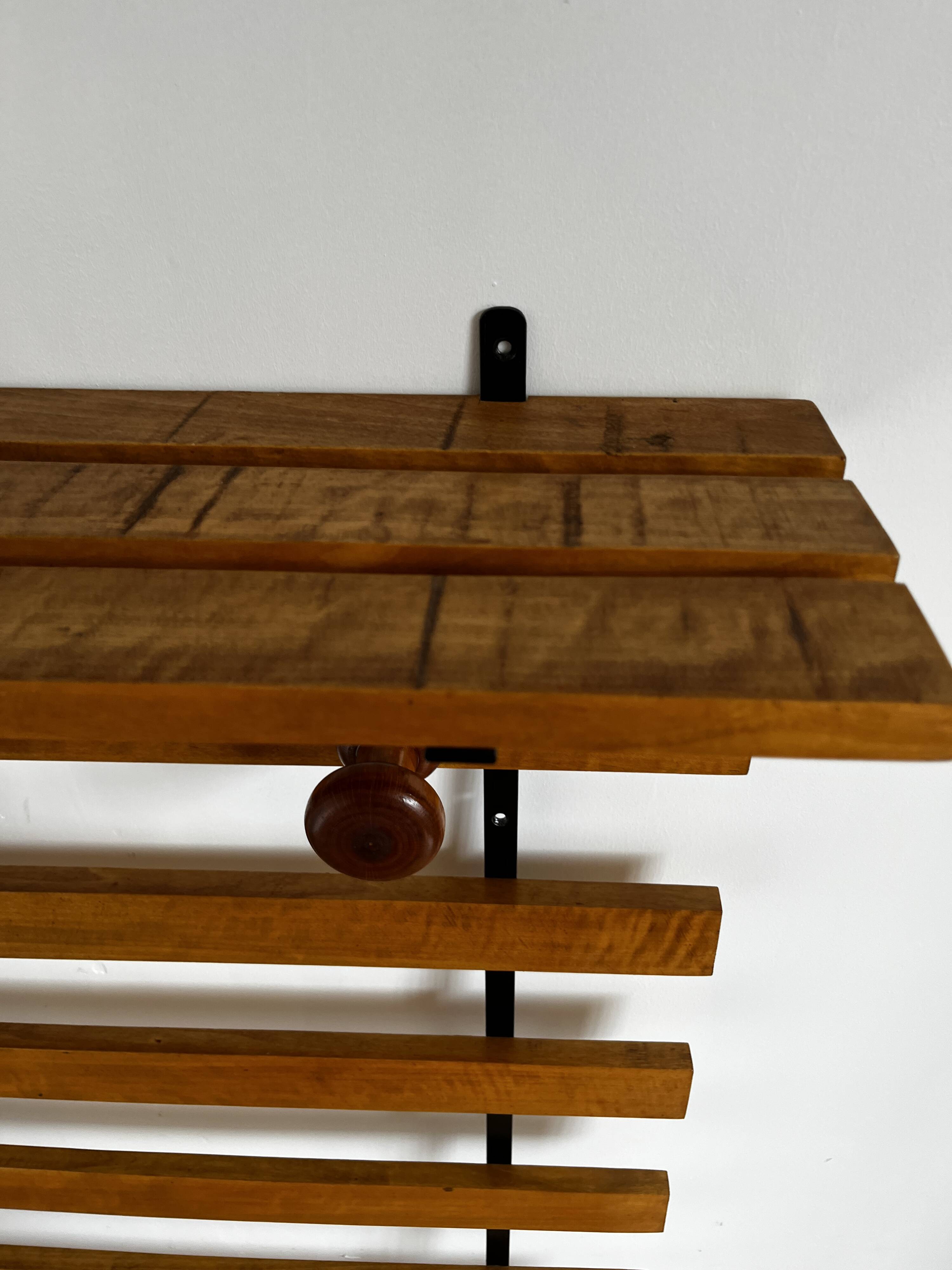 Coat rack cloakroom 1970