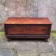 Coffre de mariage cassone en bois