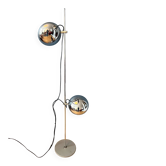 70s mid-century chrome Herda eyeball floor lamp