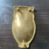 Empty brass pocket owl