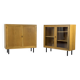 Petit meuble vitrine danois de Hansen et Guldborg, lot de 2, 1