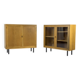 Petit meuble vitrine danois de Hansen et Guldborg, lot de 2, 1