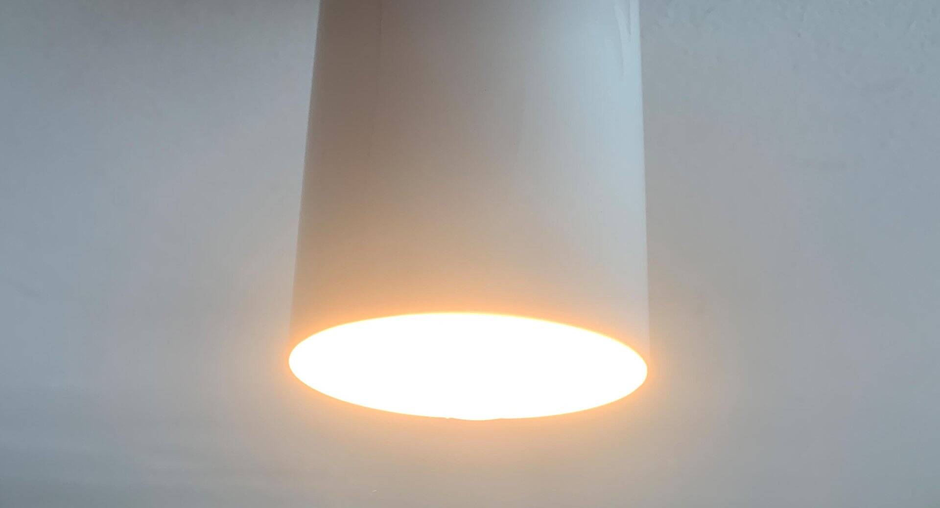 Mid-Century Minimalist Pipe Ceiling Light, Set of 3