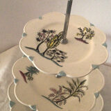 Servant / vintage porcelain cake display