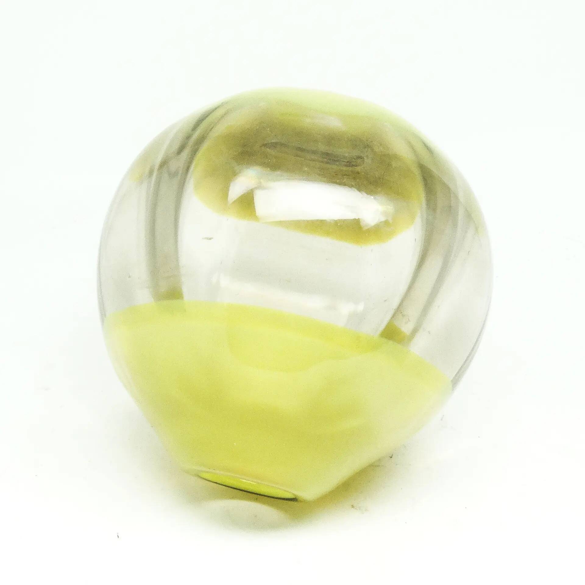 Optical vase, pressed glass, design by J. Drost, HSG Ząbkowice, Poland, 1970s