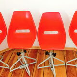 Swivel chair proj. M. Navratil for Vertex, Czechoslovakia 60"