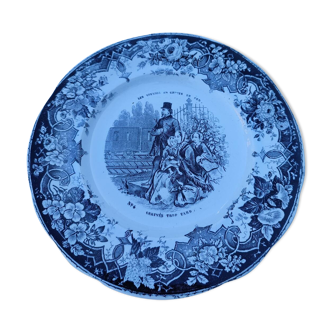 Creil Montereau plate