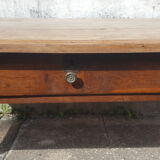 Table basse table de ferme bois brut