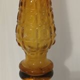 Amber carafe Italy Vintage