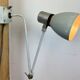 Grey Industrial Wall Lamp from Elektrosvit, 1970s