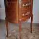 Louis XVI style marquetry bedside table