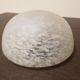 Vintage Clichy glass ceiling light