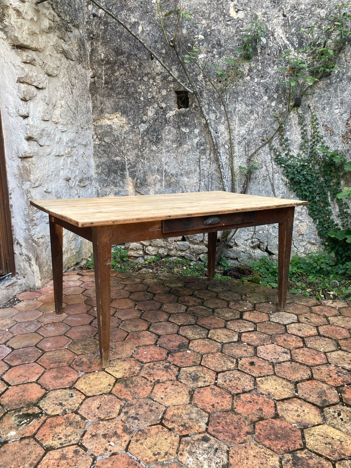 Vintage farmhouse table