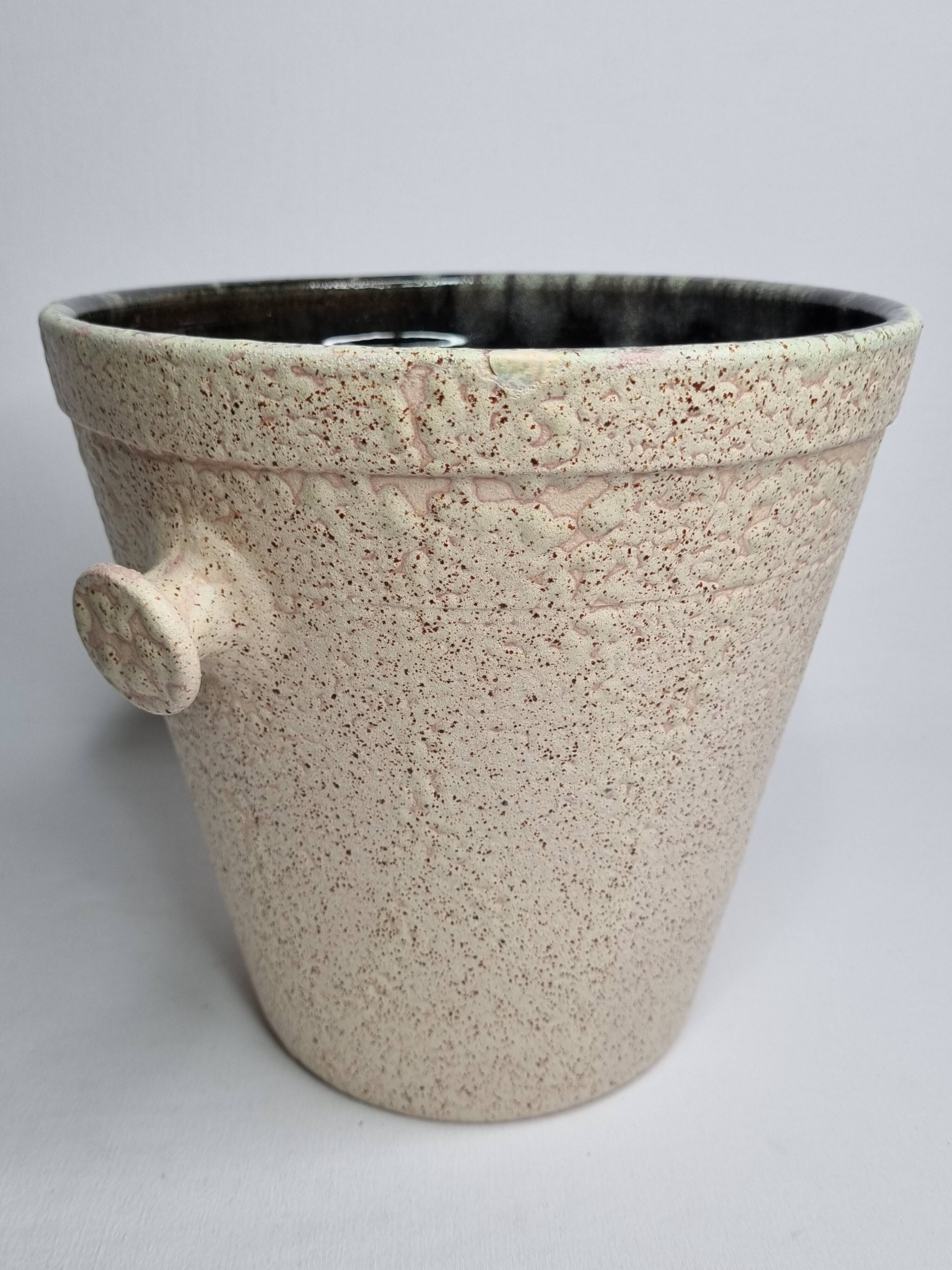 Accolay ceramic champagne bucket, 23 cm