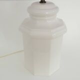 White ceramic lamp