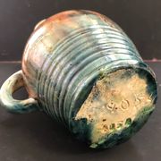 Vase à anses asymétriques en grès flamand