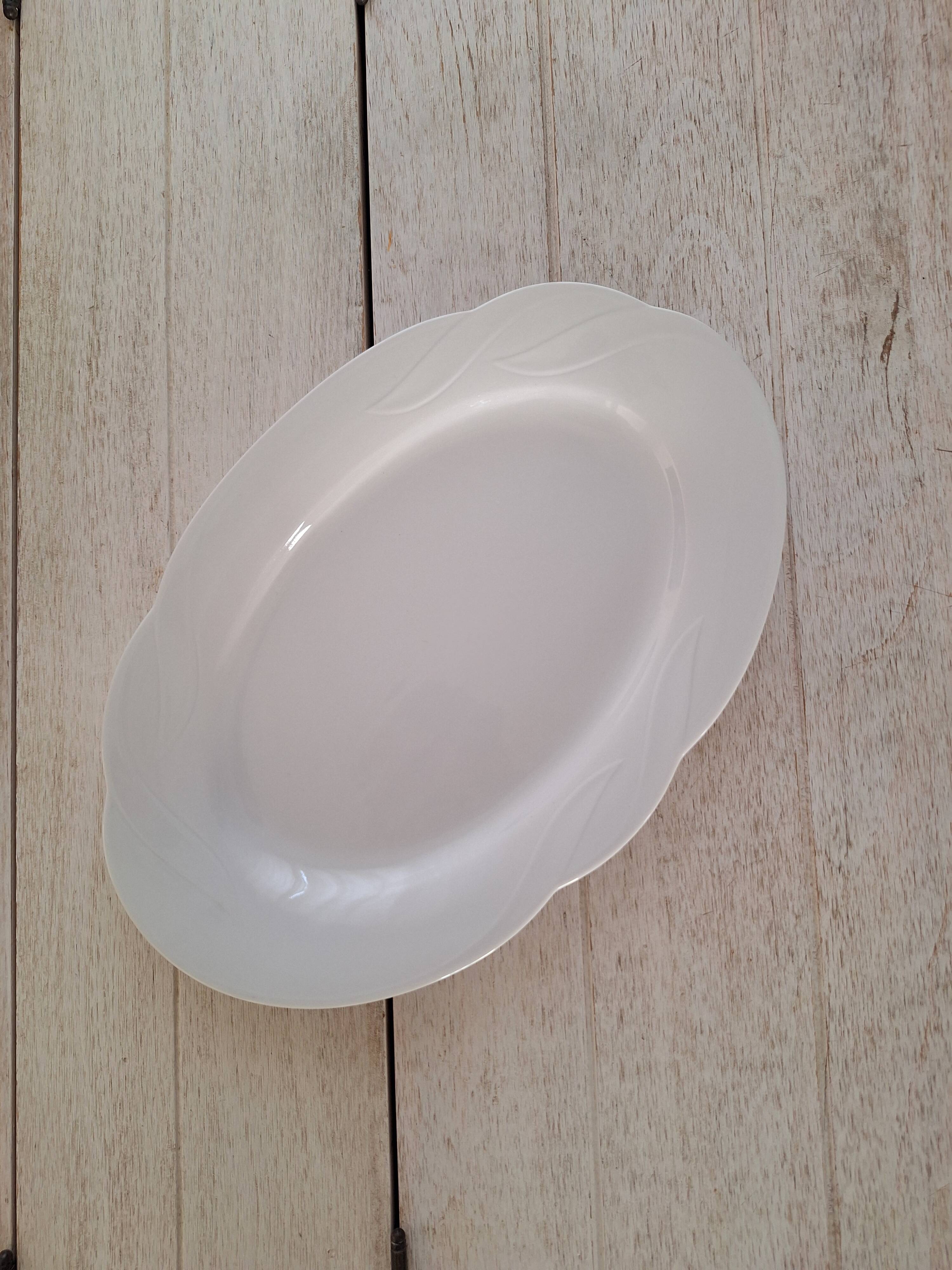 White oval plate Winterling Marktleuthen Bavaria
