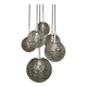 Grand cascading chandelier by Doria, Germany, 1970s.
