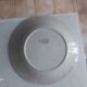 2 antique plates in opaque porcelain from Gien