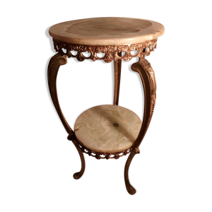 console vintage en marbre