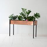 Scandinavian metal planter