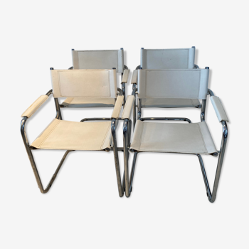 Set de 4 fauteuils 1970