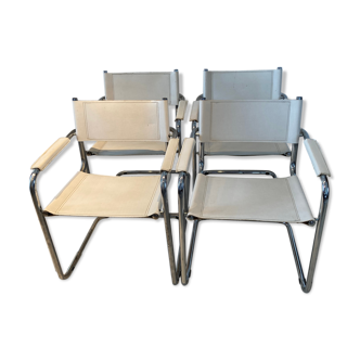 Set de 4 fauteuils 1970