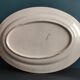 French vintage set of 4 plates, sauce boat and platter, from Longchamps, Cannes model