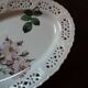 Barbotine style porcelain dish