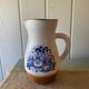 Vintage pottery carafe, La Colombe