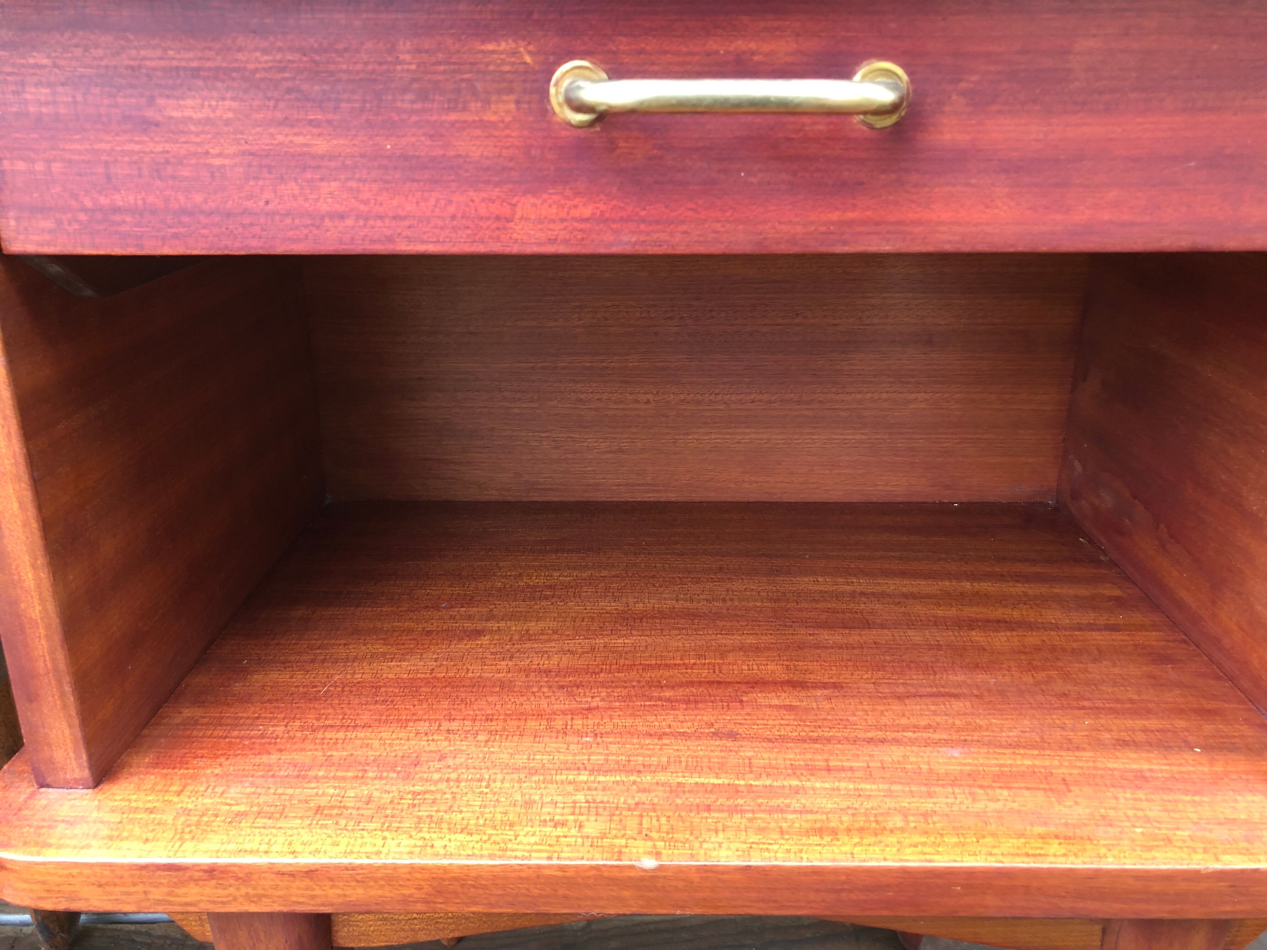 Pair of vintage bedsides 60