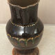 Vintage Romanian glazed pottery pitcher
