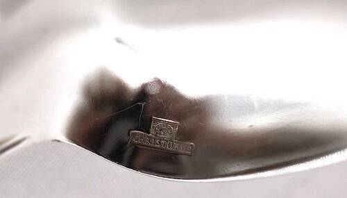 Christofle Albi 10 tea, coffee, dessert spoons, 13.5 cm, including 9 new in packaging.