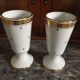 Pair of mazagrans in Limoges porcelain