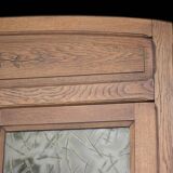 Superb large Parisian oak wardrobe (1930s/1940s)