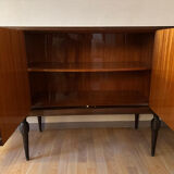 Louis XVI style buffet in mahogany wood and veneer.