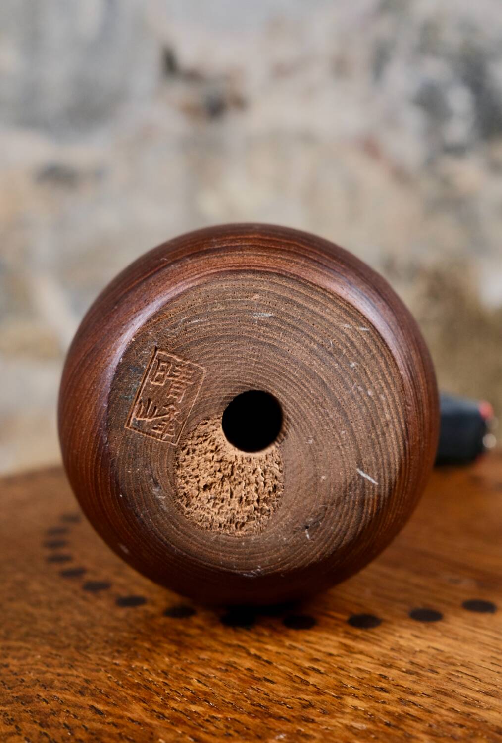 Minimalist kokeshi, by Harumine, Japan, 1960s