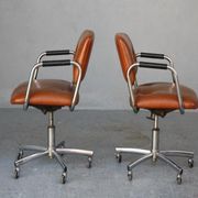 pair of armchairs vintage 1970 Tubulars