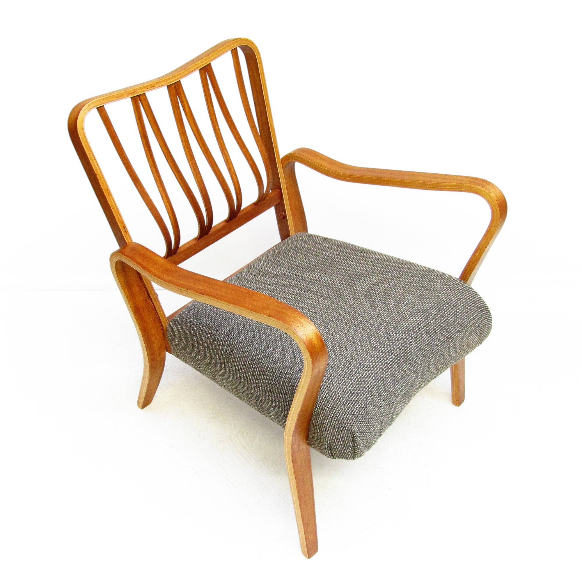 Two 1950s "Linden" Lounge Chairs in Teak by G A Jenkins