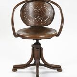 Fauteuil de bureau à vis  -  modèle N°5701 - Michael THONET