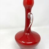 Vase rouge grenat en opaline Empoli