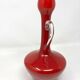 Vase rouge grenat en opaline Empoli