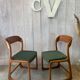 Paire de chaises Baumann
